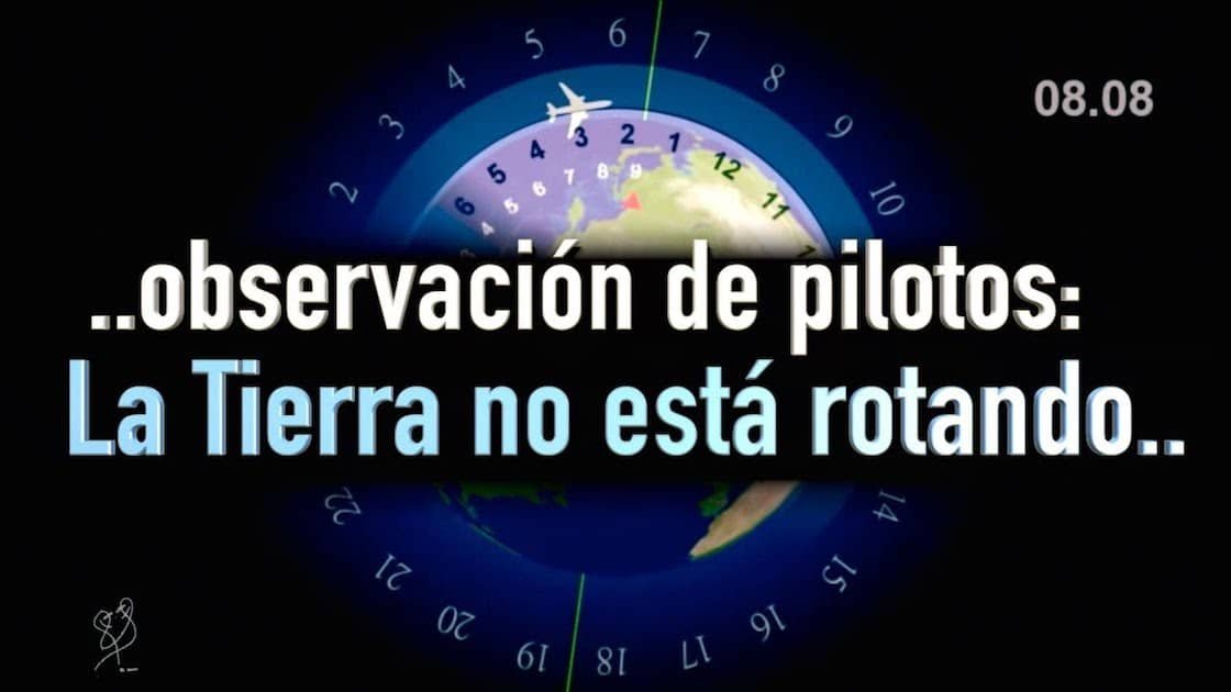 La Tierra no está rotando