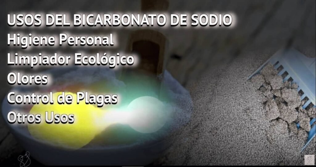 Usos del bicarbonato de sodio
