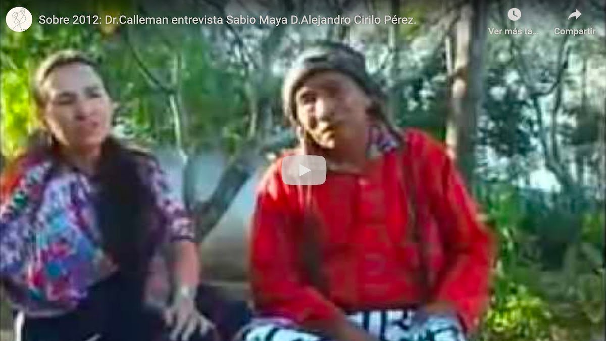 Entrevista Sabio Maya Alejandro Cirilo sobre el 2012.